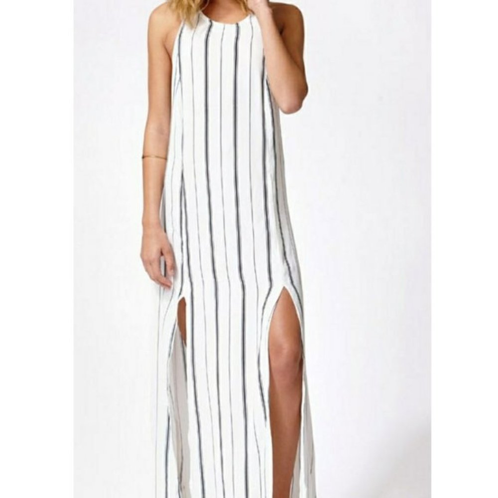 FAITHFULL THE BRAND MIRROR DOOR MAXI DRESS, NWT